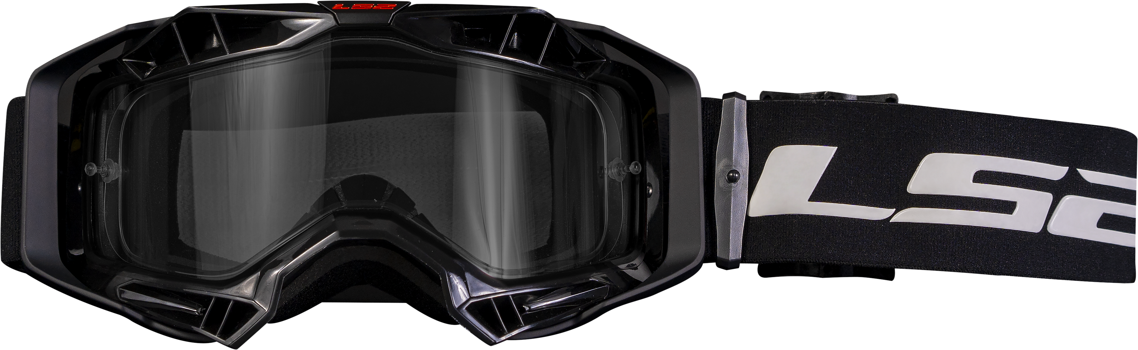 AURA ENDURO GOGGLE BLACK CLEAR VISOR